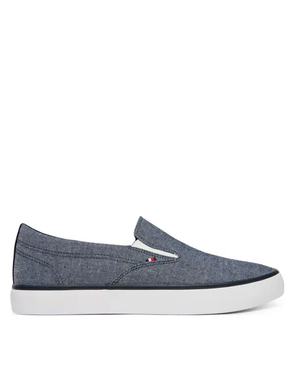 Tommy Hilfiger Tommy Hilfiger Tenisice Harlem Core Ii Slip On Chambray FM0FM05819 Plava