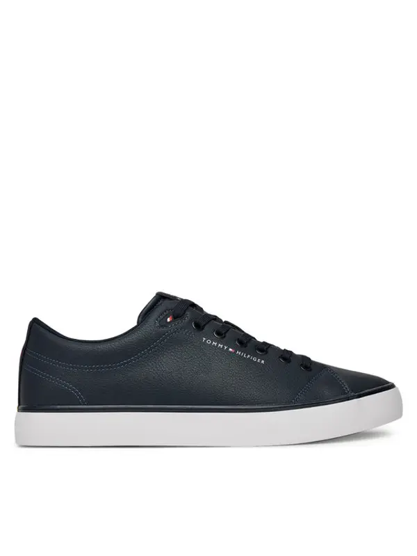 Tommy Hilfiger Tommy Hilfiger Tenisice Hi Vulc Core Low Lth Ii Ess FM0FM05511 Tamnoplava