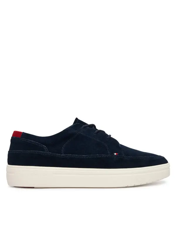 Tommy Hilfiger Tommy Hilfiger Tenisice Hilfiger Light Hybrid Suede Shoe FM0FM05788 Tamnoplava