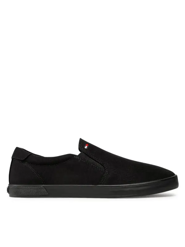 Tommy Hilfiger Tommy Hilfiger Tenisice Iconic Slip On FM0FM00597 Crna