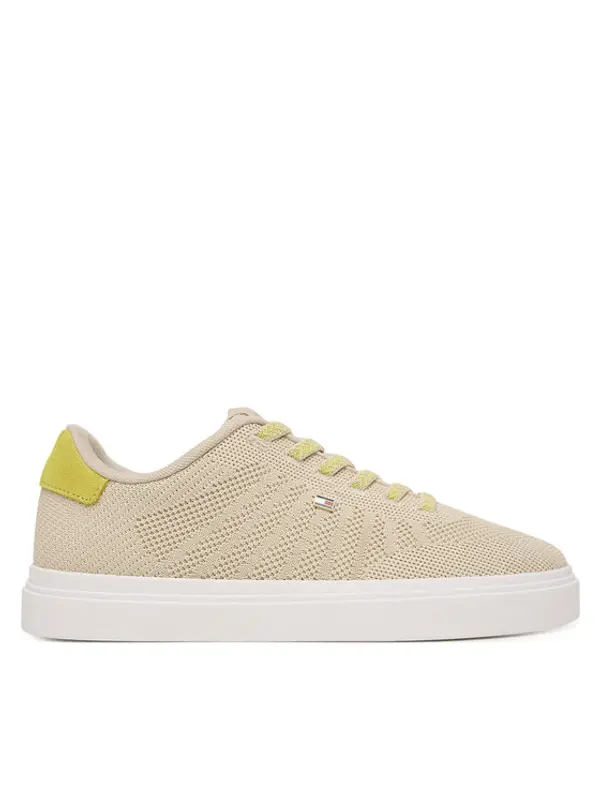 Tommy Hilfiger Tommy Hilfiger Tenisice Knit Cupsole FW0FW09289 Bež