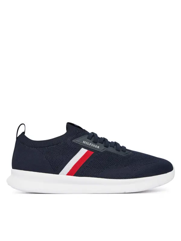 Tommy Hilfiger Tommy Hilfiger Tenisice Lightweight Knitted Runner FM0FM05756 Tamnoplava