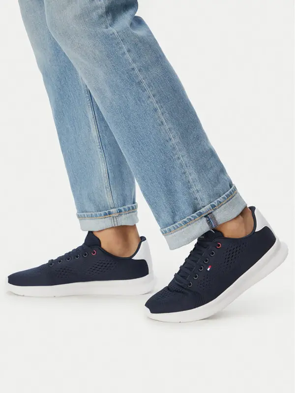 Tommy Hilfiger Tommy Hilfiger Tenisice Lightweight Runner FM0FM05909 Tamnoplava