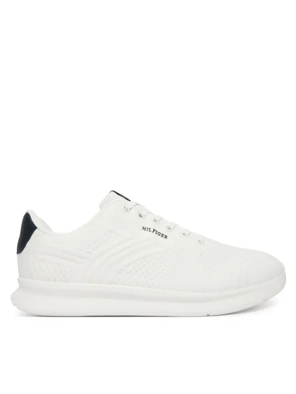 Tommy Hilfiger Tommy Hilfiger Tenisice Lightweight Runner Mix FM0FM05755 Écru