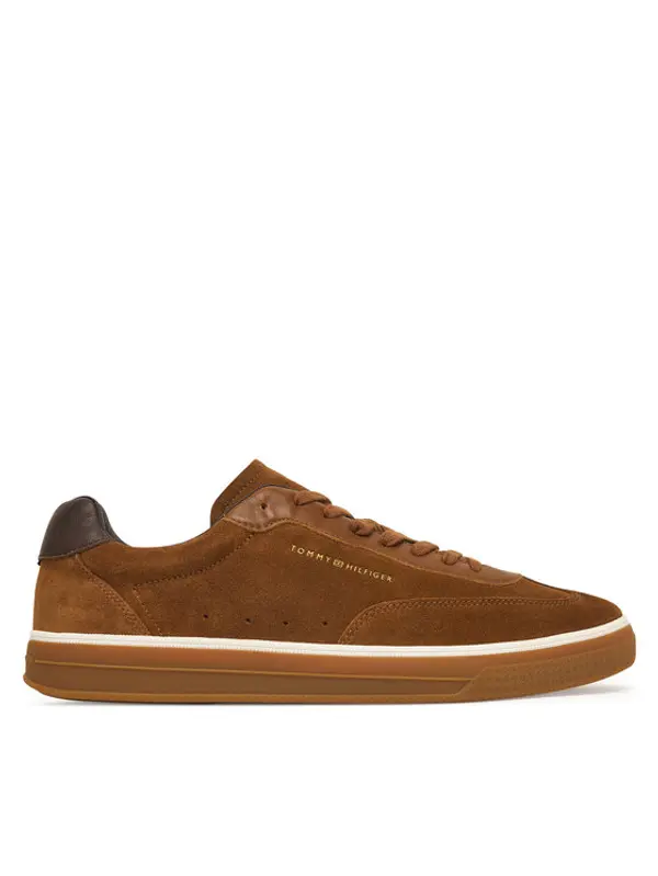 Tommy Hilfiger Tommy Hilfiger Tenisice Lo Lux FM0FM05882 Smeđa