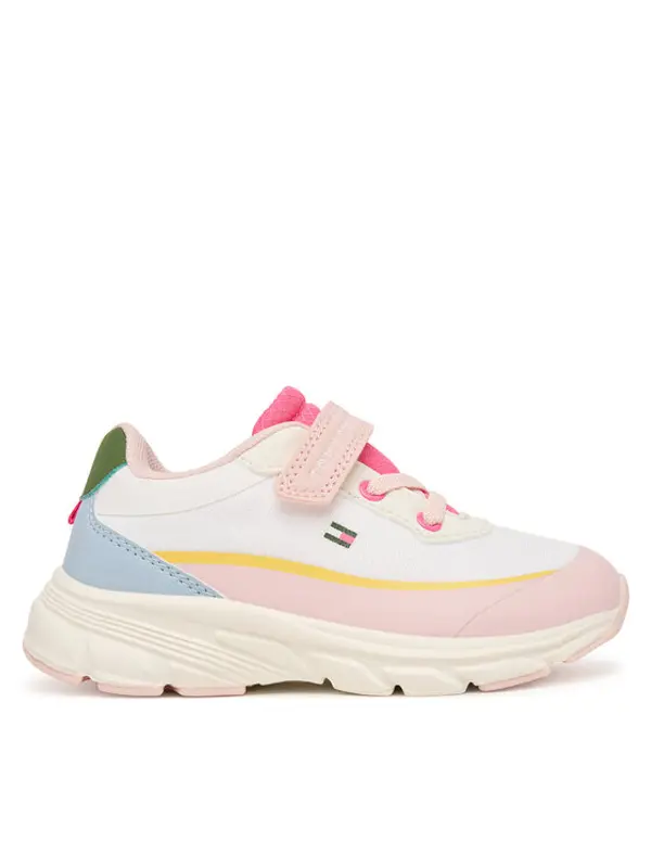 Tommy Hilfiger Tommy Hilfiger Tenisice Low Cut Lace-Up/Velcro Sneaker T1A9-35107-1861 M Šarena
