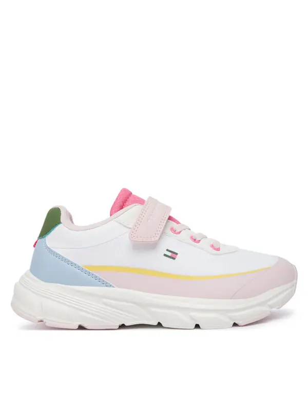 Tommy Hilfiger Tommy Hilfiger Tenisice Low Cut Lace-Up/Velcro Sneaker T1A9-35107-1861 S Šarena