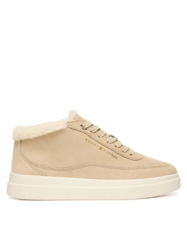 Tommy Hilfiger Tommy Hilfiger Tenisice Modern Court Sneaker Mc Wl FW0FW09000 Bež