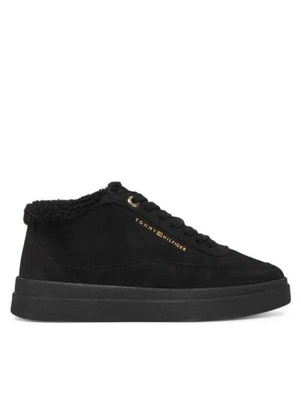 Tommy Hilfiger Tommy Hilfiger Tenisice Modern Court Sneaker Mc Wl FW0FW09000 Crna
