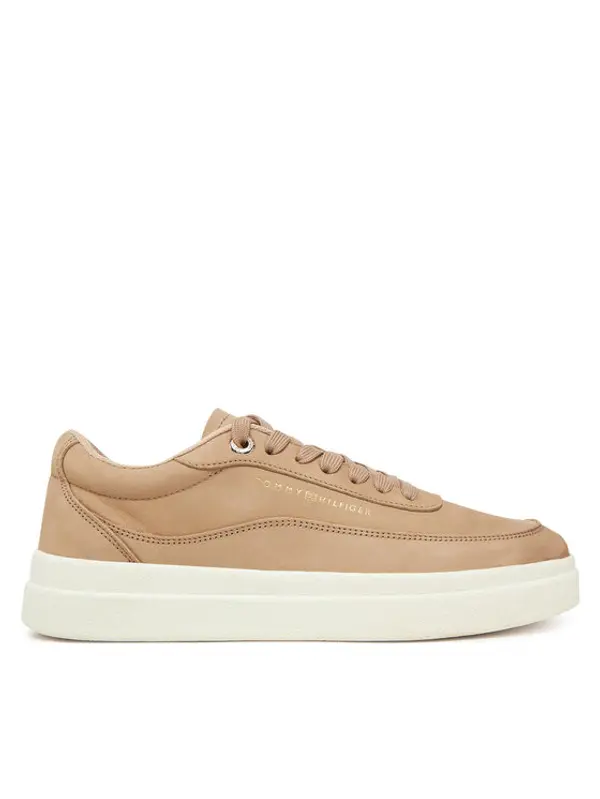 Tommy Hilfiger Tommy Hilfiger Tenisice Modern Court Sneaker Nubuck FW0FW08462 Bež