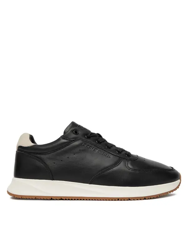 Tommy Hilfiger Tommy Hilfiger Tenisice Newport Lth FM0FM05871 Crna