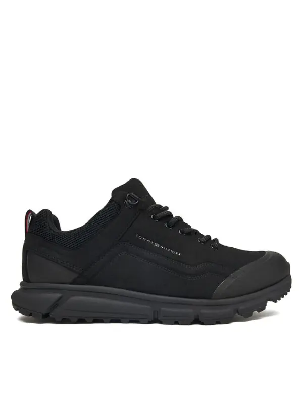 Tommy Hilfiger Tommy Hilfiger Tenisice Outdoor Runner Low Wpm FM0FM05655 Crna