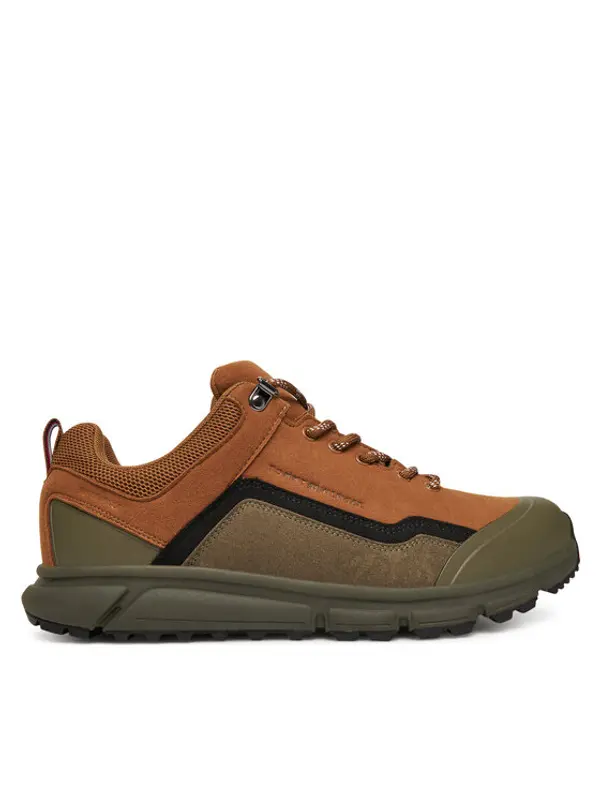 Tommy Hilfiger Tommy Hilfiger Tenisice Outdoor Runner Low Wpm FM0FM05655 Smeđa