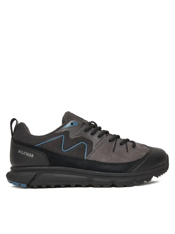 Tommy Hilfiger Tommy Hilfiger Tenisice Outdoor Sneaker Tech Suede Wpm FM0FM05723 Siva