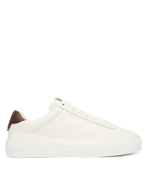 Tommy Hilfiger Tommy Hilfiger Tenisice Premium Dress Cupsole Lth FM0FM05572 Écru