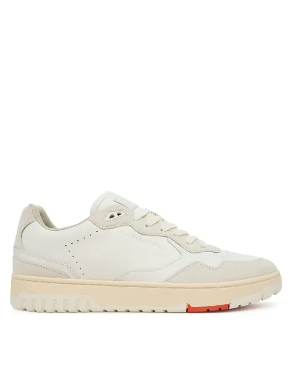 Tommy Hilfiger Tommy Hilfiger Tenisice Th Basket Better Mix FM0FM05520 Écru