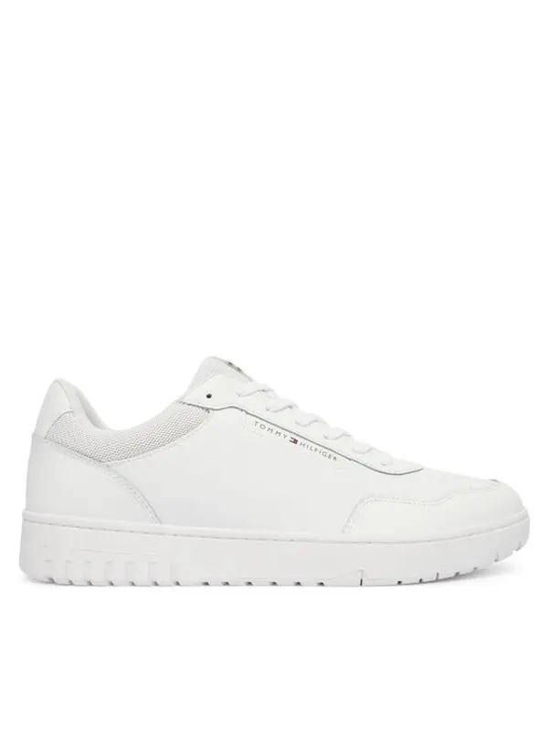 Tommy Hilfiger Tommy Hilfiger Tenisice Th Basket Core Lite Lth FM0FM05713 Bijela