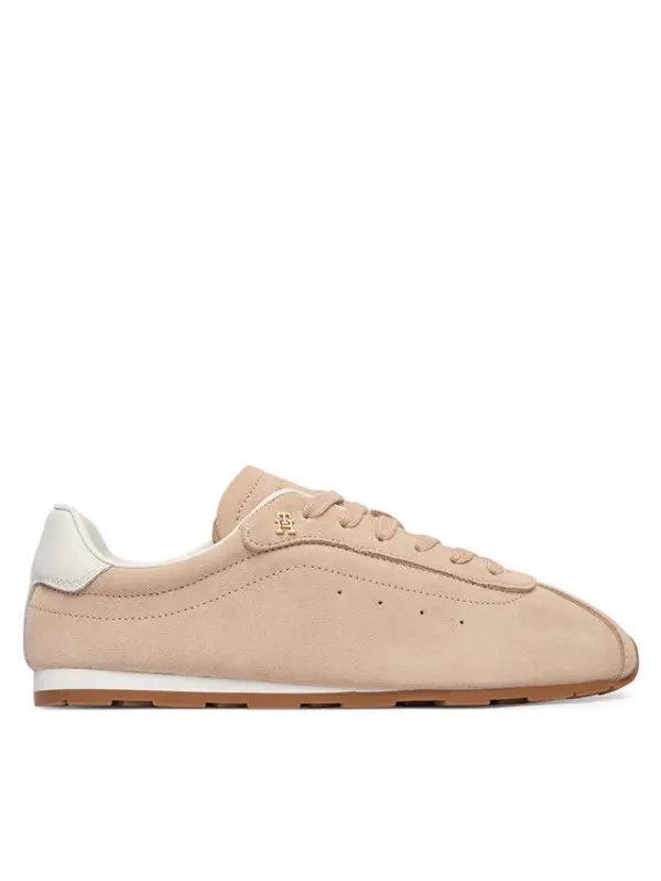 Tommy Hilfiger Tommy Hilfiger Tenisice Th Bella Low Runner Suede FW0FW09189 Ružičasta