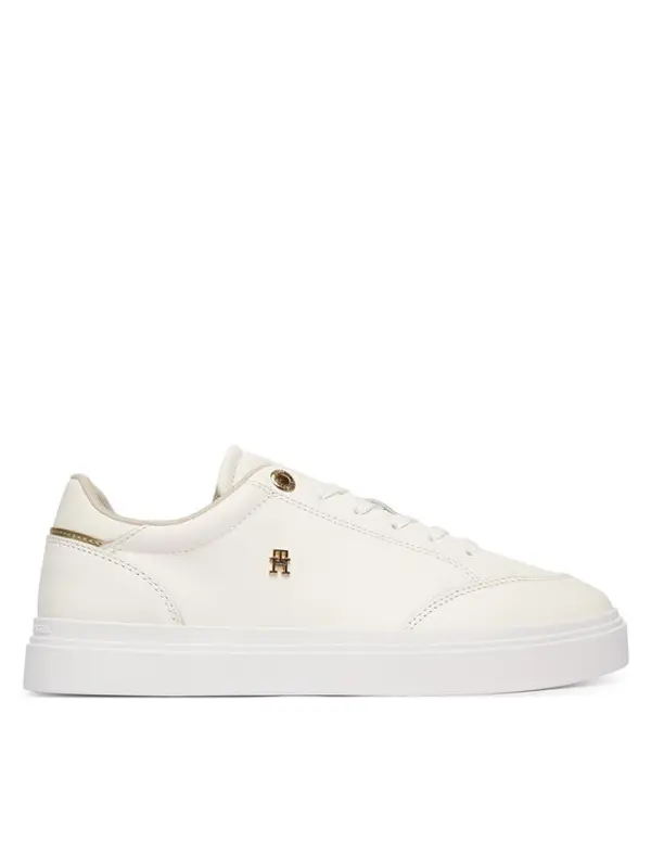 Tommy Hilfiger Tommy Hilfiger Tenisice Th Chic Cupsole FW0FW09106 Écru