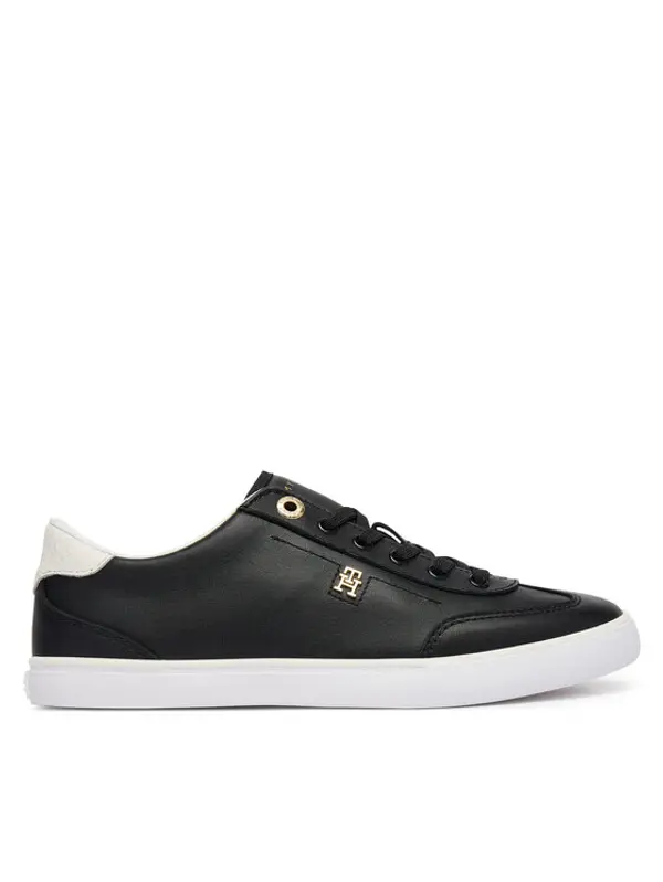 Tommy Hilfiger Tommy Hilfiger Tenisice Th Chic Low Profile Vulc FW0FW09104 Crna