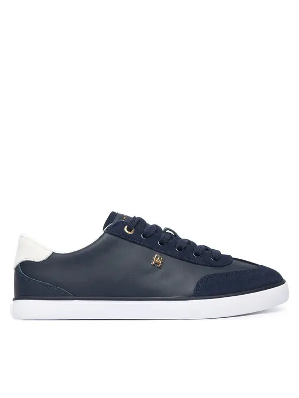 Tommy Hilfiger Tommy Hilfiger Tenisice Th Chic Low Vulc FW0FW09391 Tamnoplava