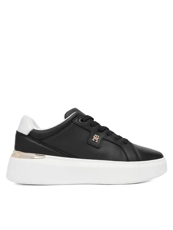 Tommy Hilfiger Tommy Hilfiger Tenisice Th Chic Platform FW0FW09396 Crna