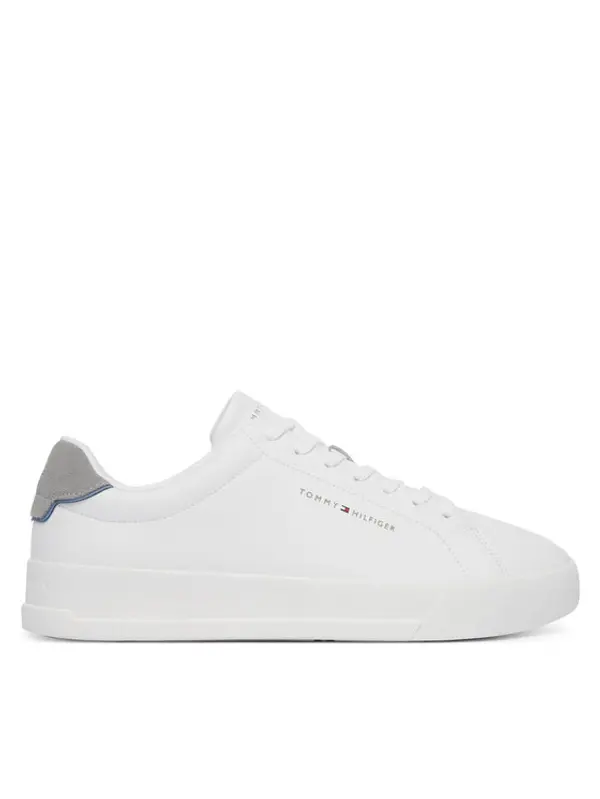 Tommy Hilfiger Tommy Hilfiger Tenisice Th Court Core Ess Leather FM0FM05367 Bijela