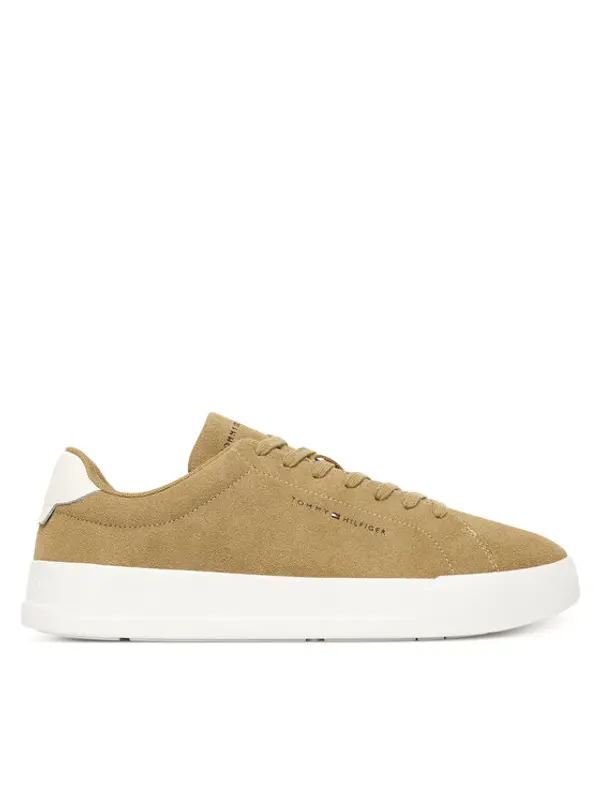 Tommy Hilfiger Tommy Hilfiger Tenisice Th Court Core Suede FM0FM05716 Smeđa