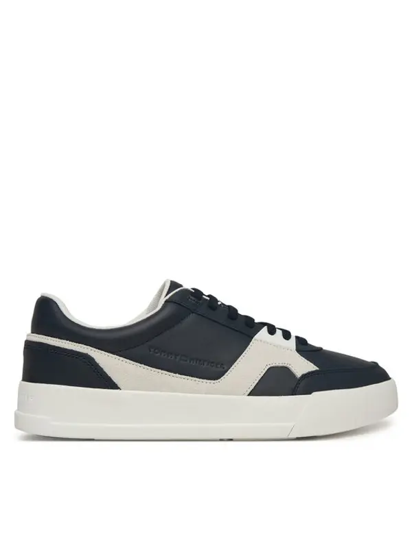 Tommy Hilfiger Tommy Hilfiger Tenisice Th Court Craft Mix FM0FM05654 Tamnoplava