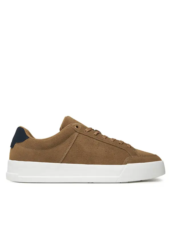 Tommy Hilfiger Tommy Hilfiger Tenisice Th Court Summer Suede FM0FM05517 Smeđa