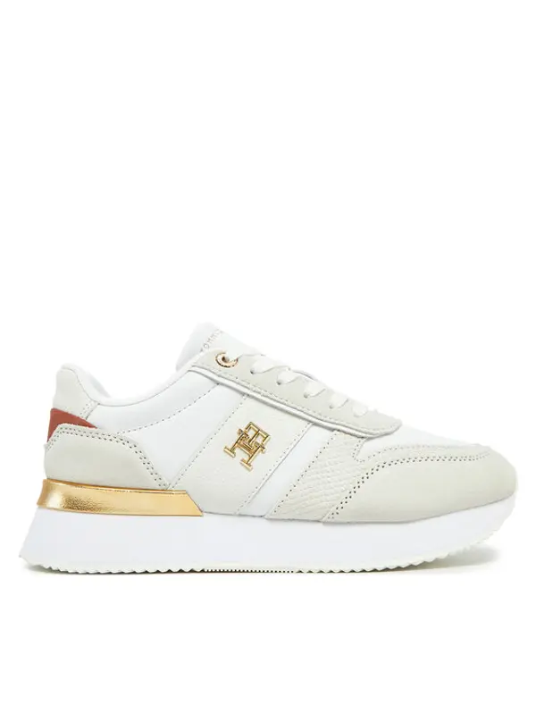 Tommy Hilfiger Tommy Hilfiger Tenisice Th Fashion Runner FW0FW08475 Bijela