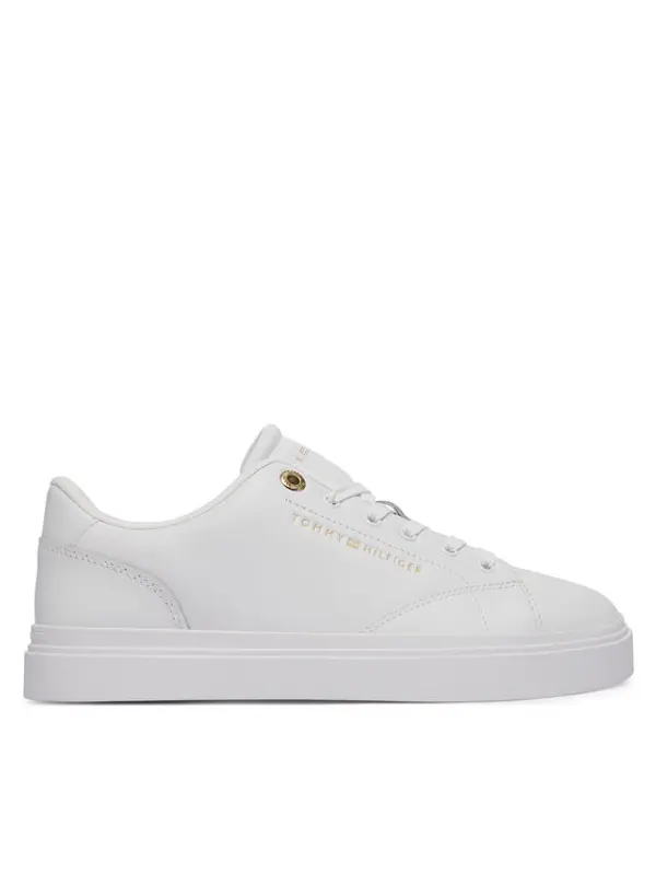 Tommy Hilfiger Tommy Hilfiger Tenisice Th Feminine Cupsole Leather FW0FW09105 Bijela
