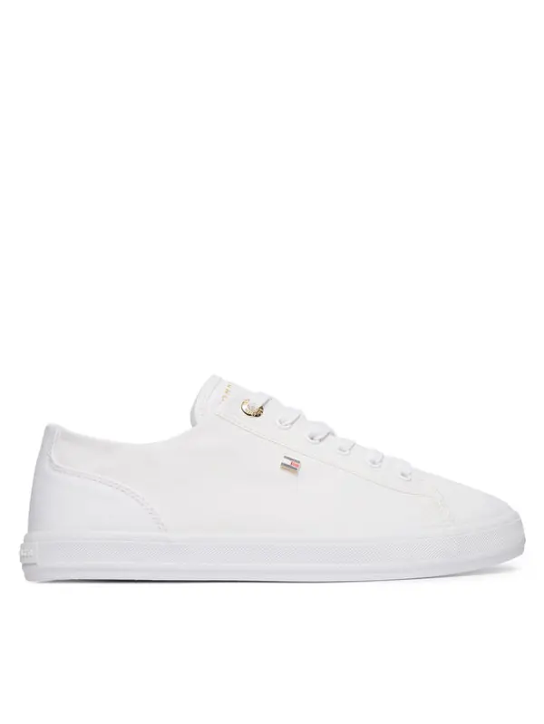 Tommy Hilfiger Tommy Hilfiger Tenisice Th Foxing Sneaker Canvas FW0FW09170 Bijela
