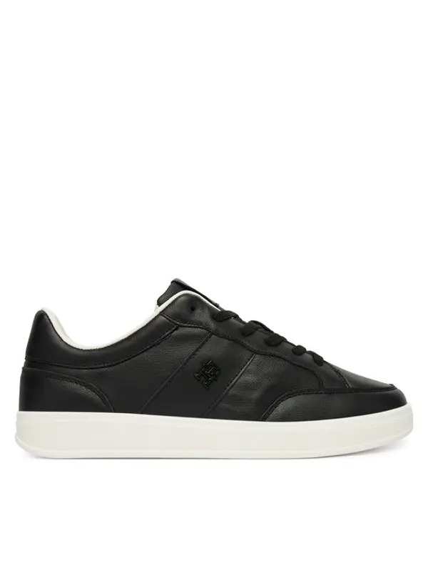 Tommy Hilfiger Tommy Hilfiger Tenisice Th Heritage Court Sneaker Ltr FW0FW09028 Crna