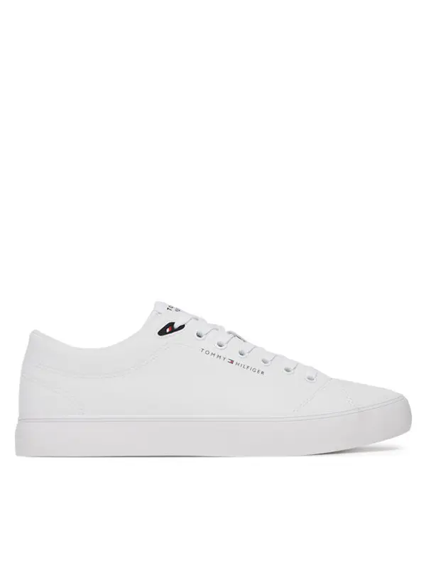 Tommy Hilfiger Tommy Hilfiger Tenisice Th Hi Vulc Core Low Lth Ii Ess FM0FM05511 Bijela