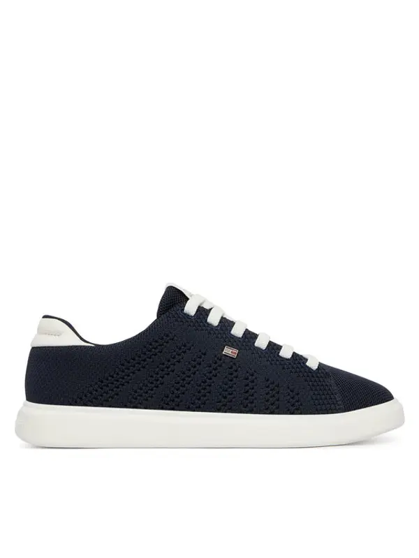 Tommy Hilfiger Tommy Hilfiger Tenisice Th Icon Light Knit Sneaker FW0FW09401 Crna