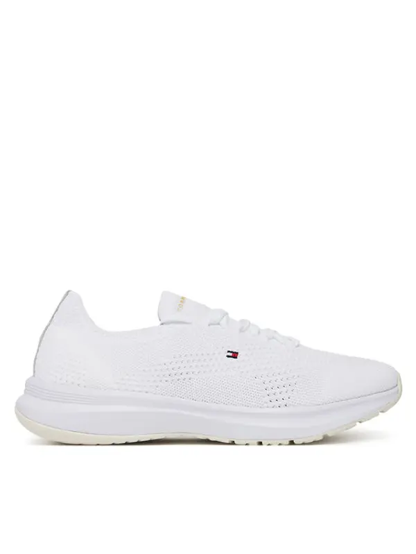 Tommy Hilfiger Tommy Hilfiger Tenisice Th Knit Runner FW0FW08813 Bijela
