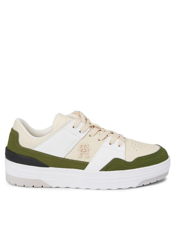 Tommy Hilfiger Tommy Hilfiger Tenisice Th Lo Basket Sneaker FW0FW07309 Bež