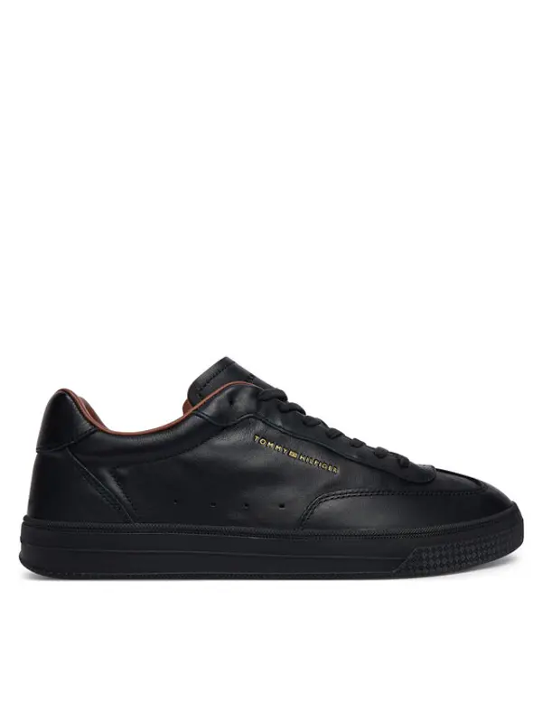 Tommy Hilfiger Tommy Hilfiger Tenisice Th Lo Lux Lth Sneaker FM0FM05996 Crna