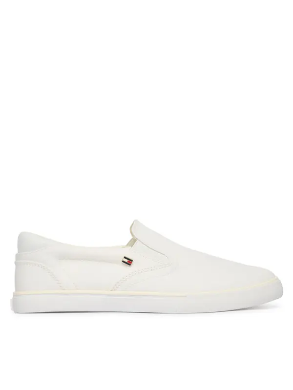 Tommy Hilfiger Tommy Hilfiger Tenisice Th Low Profile Slip On FW0FW09103 Bijela