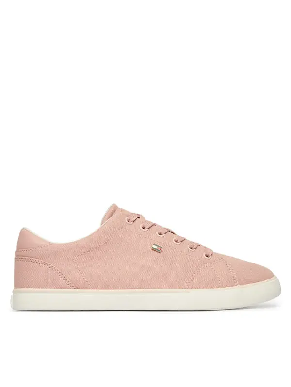 Tommy Hilfiger Tommy Hilfiger Tenisice Th Low Profile Vulc Canvas FW0FW09102 Ružičasta