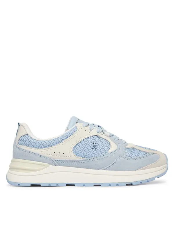 Tommy Hilfiger Tommy Hilfiger Tenisice Th Mix Material Runner FW0FW09306 Plava
