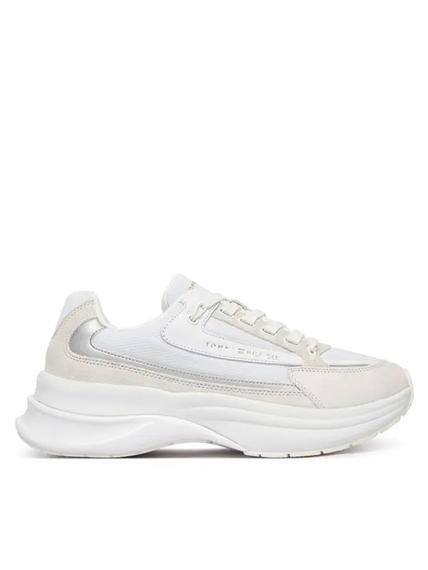 Tommy Hilfiger Tommy Hilfiger Tenisice Th Sporty Chic Runner FW0FW09187 Bijela