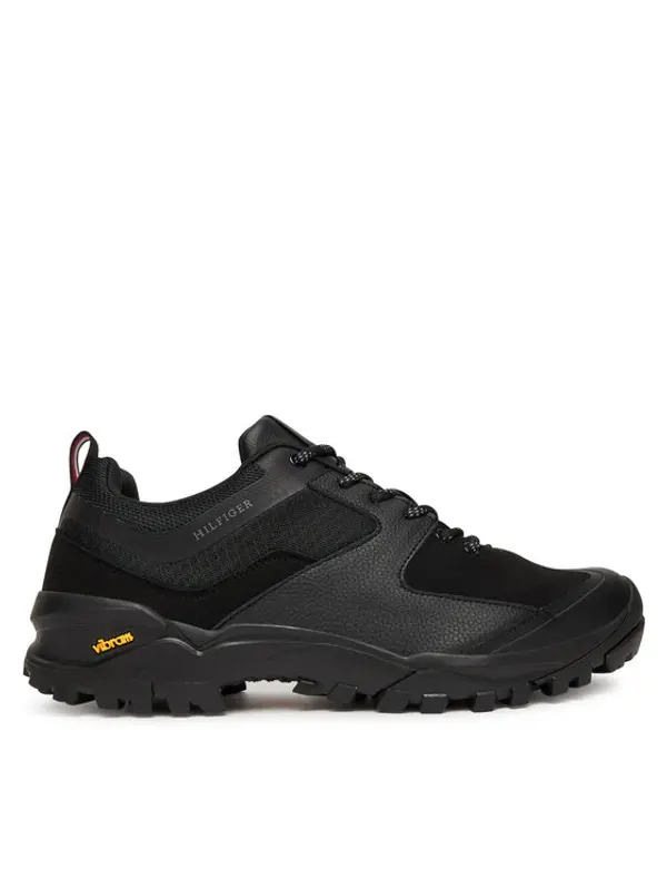 Tommy Hilfiger Tommy Hilfiger Tenisice Vibram Low Runner Tech FM0FM05657 Crna