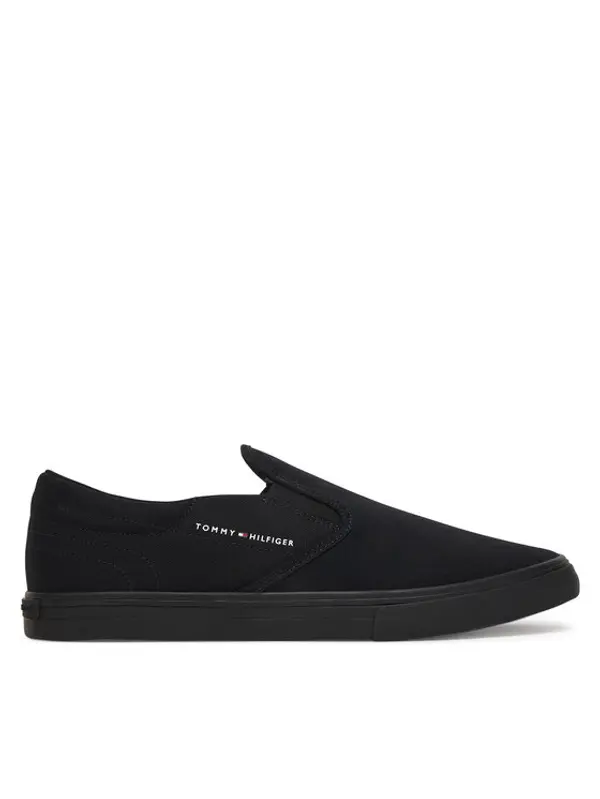 Tommy Hilfiger Tommy Hilfiger Tenisice Vulc Core Slip On FM0FM05689 Crna