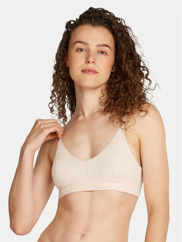 Tommy Hilfiger Tommy Hilfiger Top grudnjak UW0UW05501 Bež