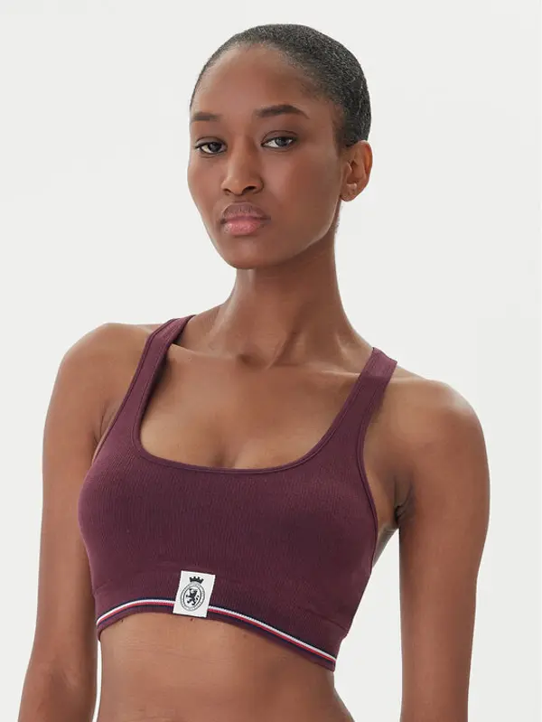 Tommy Hilfiger Tommy Hilfiger Top grudnjak UW0UW06061 Tamnocrvena