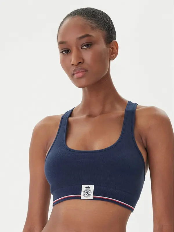 Tommy Hilfiger Tommy Hilfiger Top grudnjak UW0UW06061 Tamnoplava