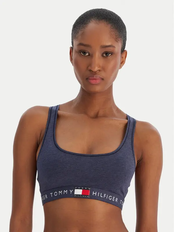 Tommy Hilfiger Tommy Hilfiger Top grudnjak UW0UW06221 Tamnoplava