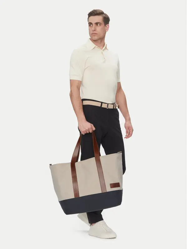 Tommy Hilfiger Tommy Hilfiger Torba Th Casual Tote AM0AM13368 Bež
